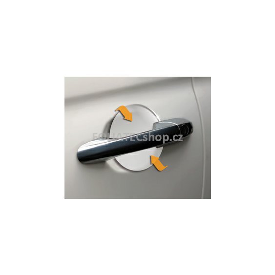 Ochranný film pod kliky dveří